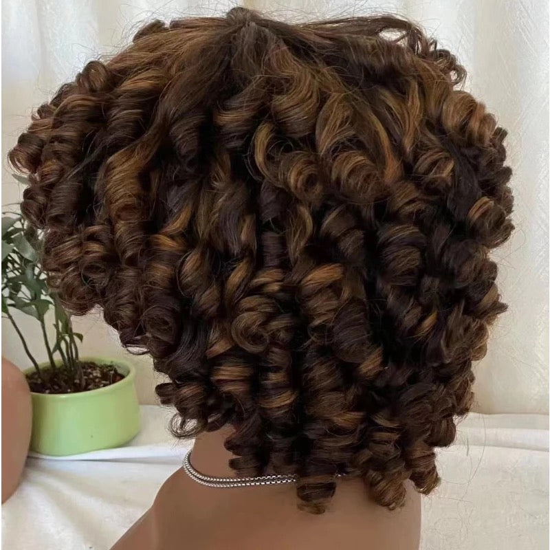 Fringe Big Bounce Curly Wig