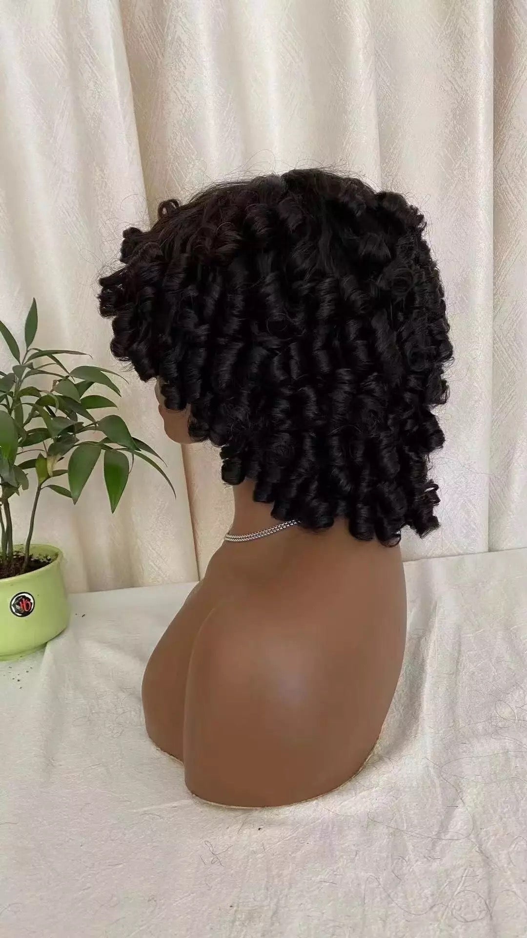 Fringe Big Bounce Curly Wig