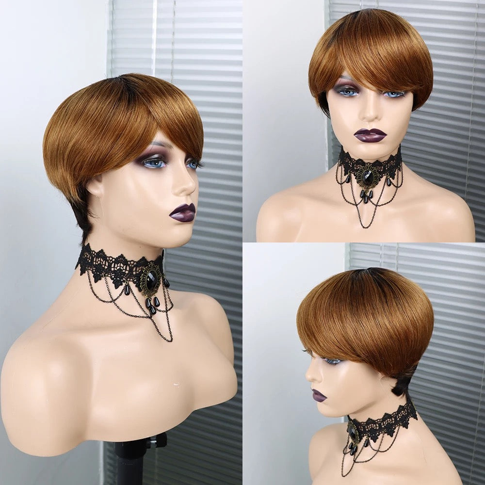 Brazilian Short Pixie Cut Wig