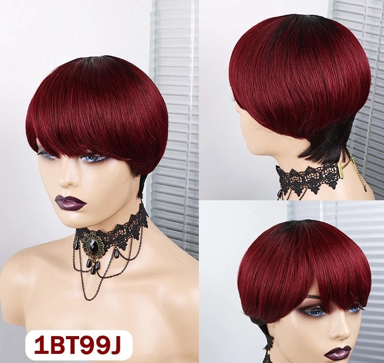 Brazilian Short Pixie Cut Wig