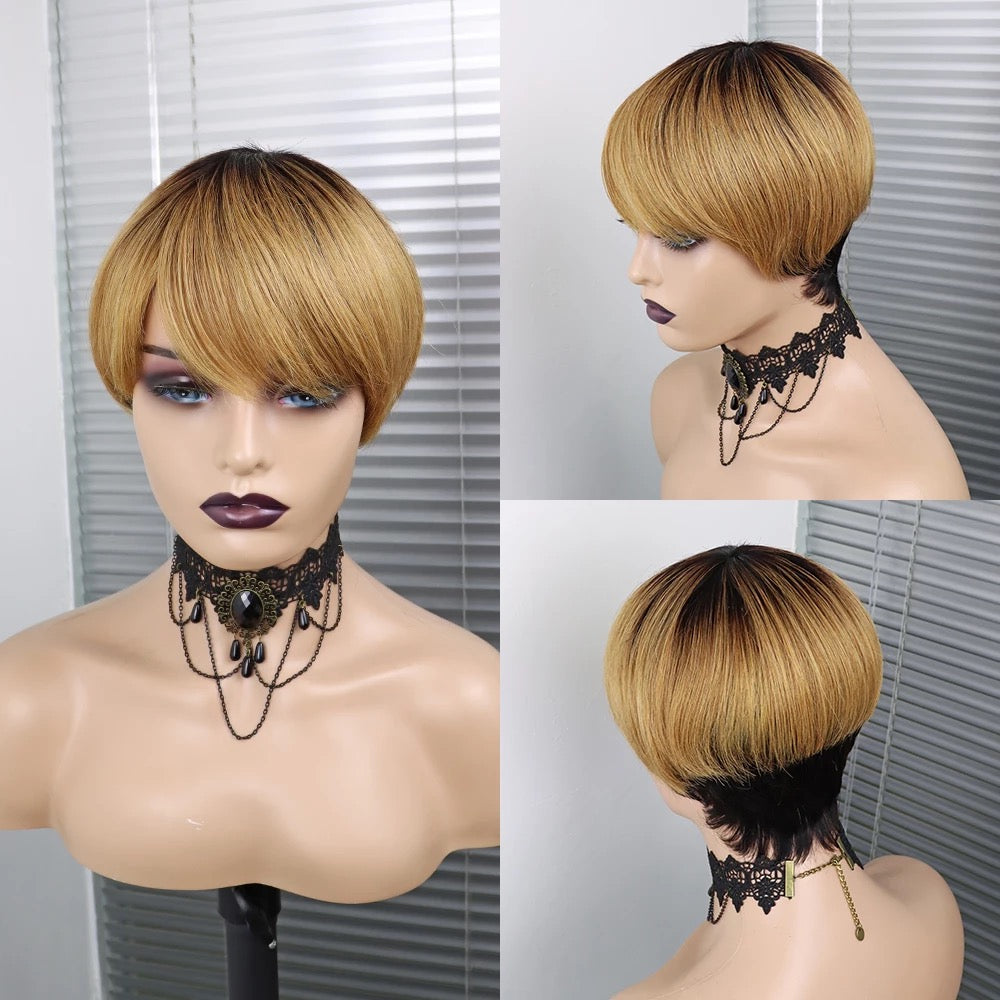 Brazilian Short Pixie Cut Wig
